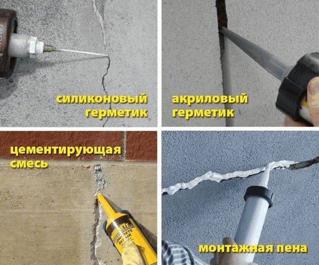 Как заделывать трещины в стене: чем правильно замазывать внутри кирпичного, панельного, бетонного или нового дома, как устранить большую трещину, куда обращаться и можно ли убрать усадочные трещины