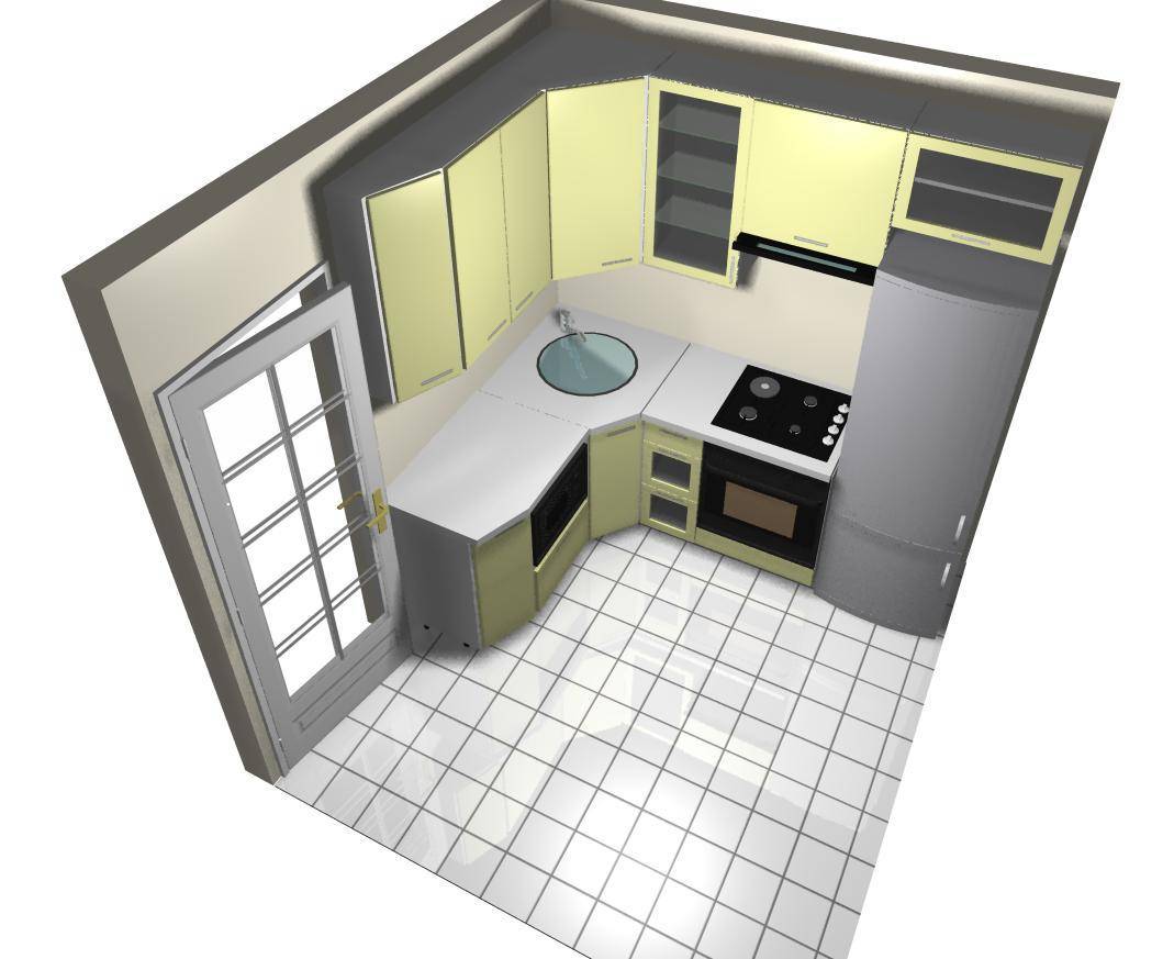 Кухня 5 кв. м в хрущевке с холодильником: фото, дизайн, советы по планировке и выбору мебели, современные идеи