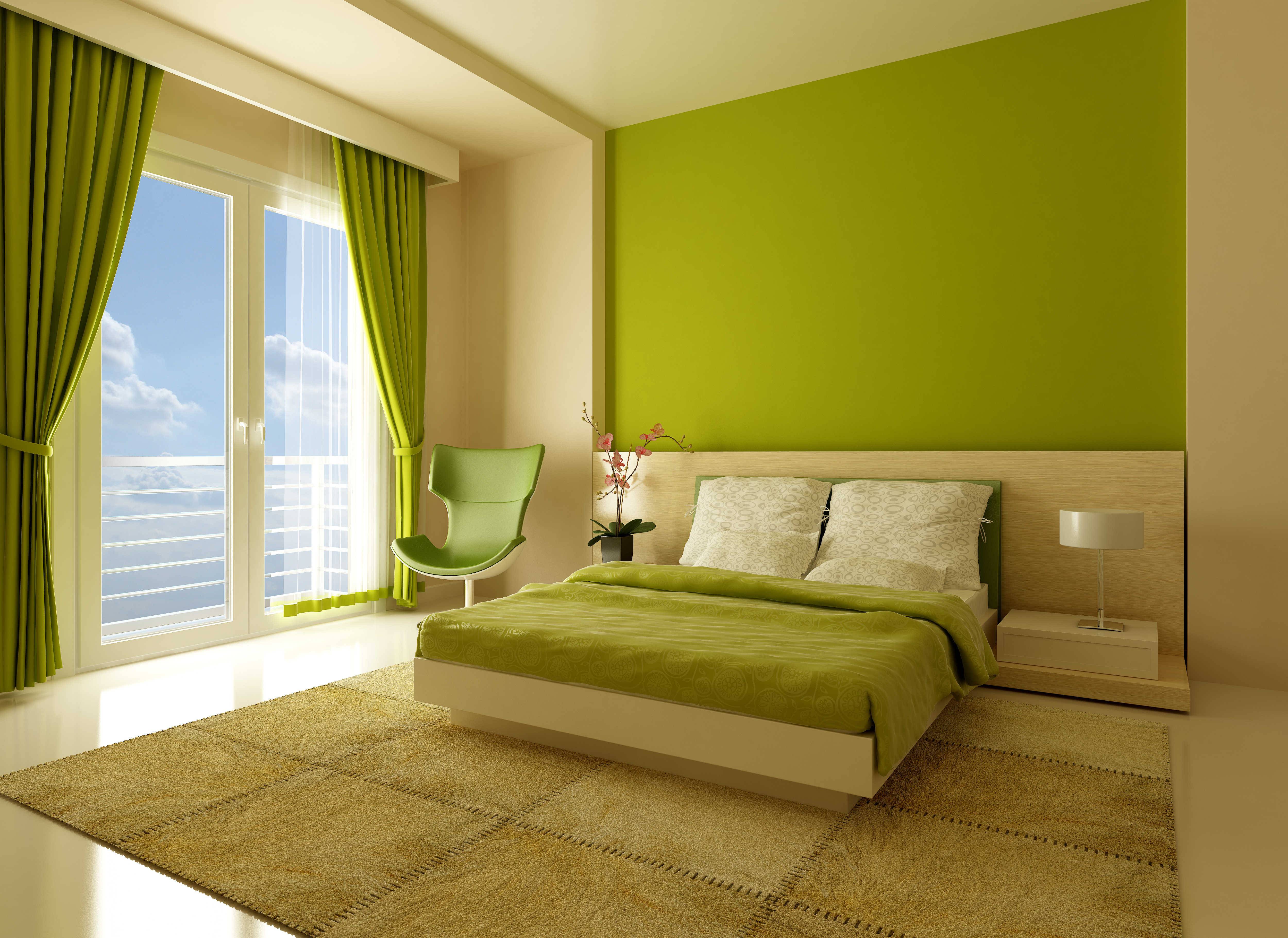 Какие шторы к зеленым обоям. Зеленая спальня. Спальня в зеленом цвете. Спальня в салатовых тонах. Спальня в бежево зеленых тонах.