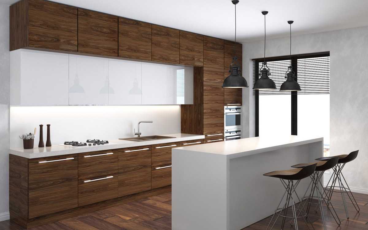 Кухни из дерева - стильные и современные. кухни под дерево 2021 (+фото) | современные и модные кухни