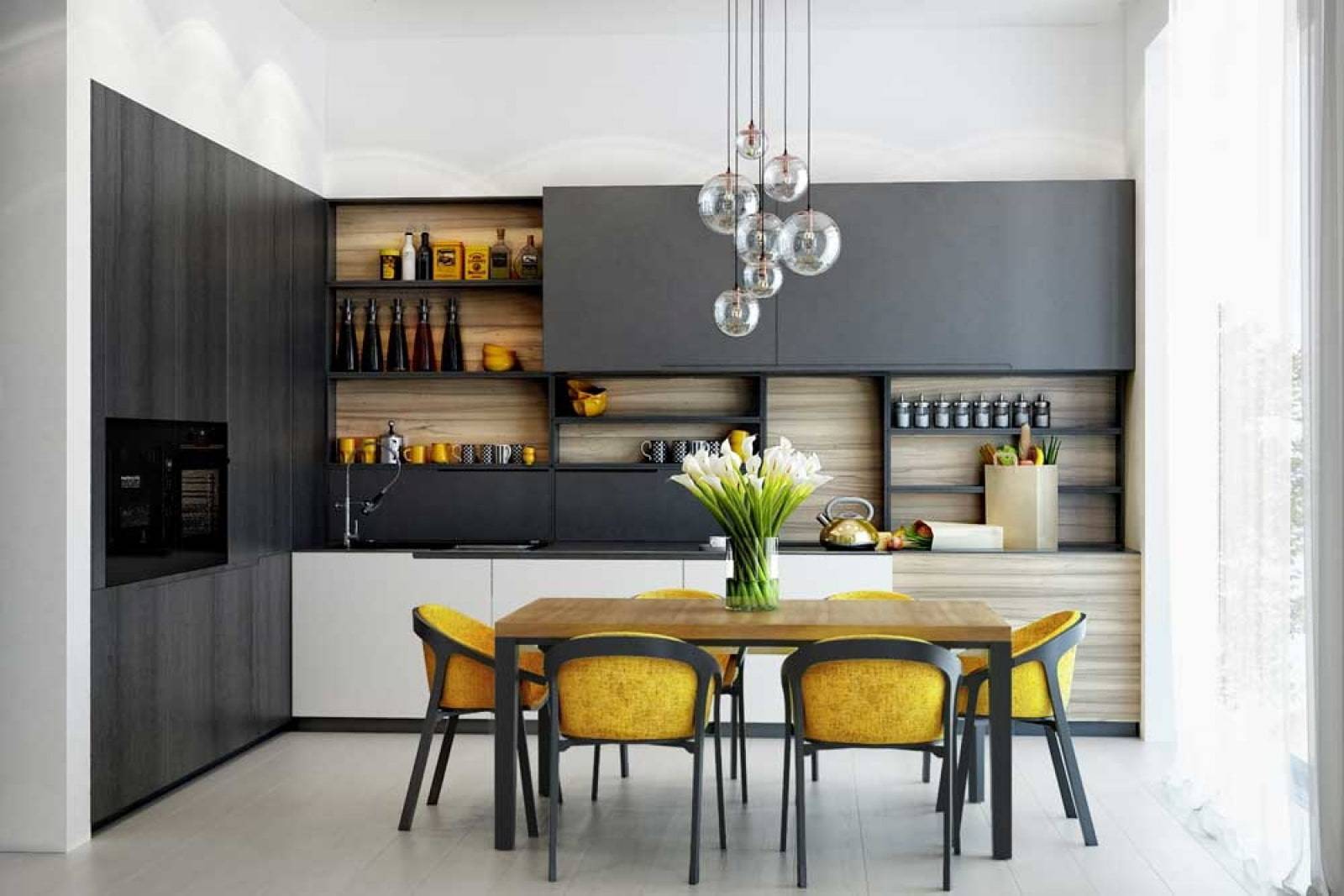 Как выбрать шкаф для кухни: 100 фото функциональных идей и лучших вариантов для дизайна интерьера
