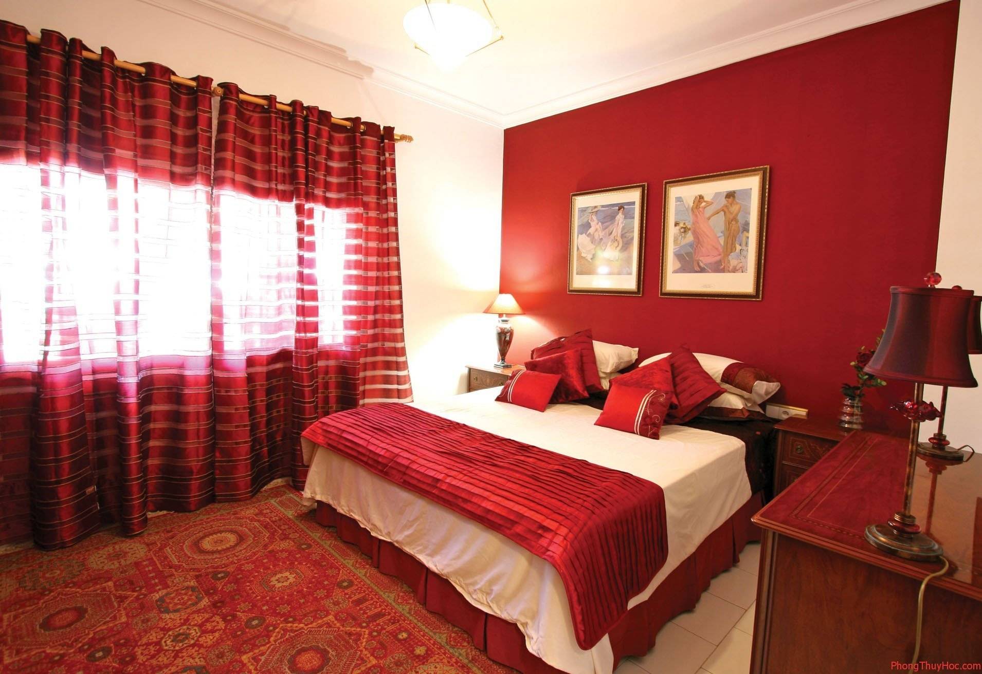 Как правильно оформить спальню в красном цвете: 60+ фото примеров и идей оформления
