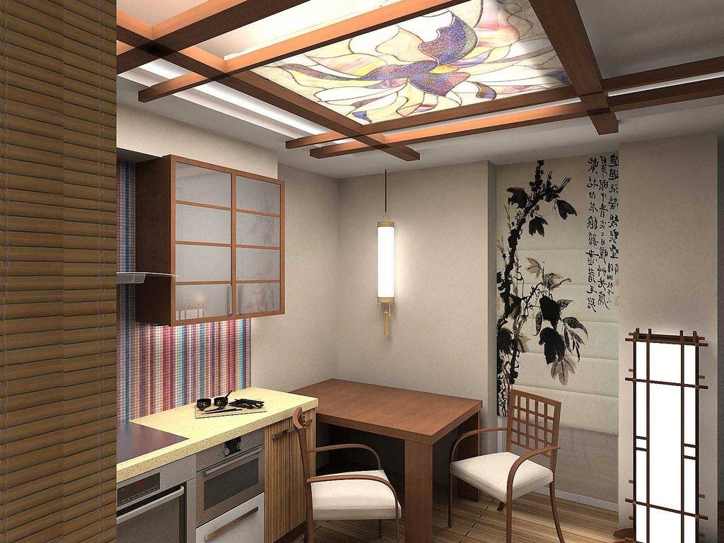 Кухня в японском стиле: дизайн, материалы, фото интерьера