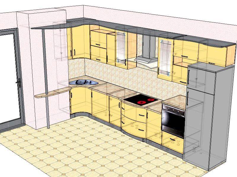 Конструктор кухни (онлайн) в 3d — самостоятельно спланируйте свою кухню