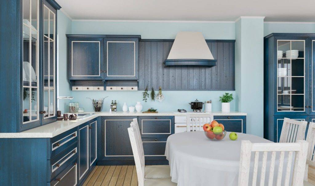Синяя кухня: варианты дизайна, сочетания цвета, реальные фото – блог про кухни: все о кухне – kuhnyamy.ru