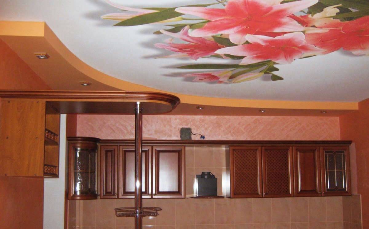 Ремонт потолка на кухне своими руками - подробная инструкция