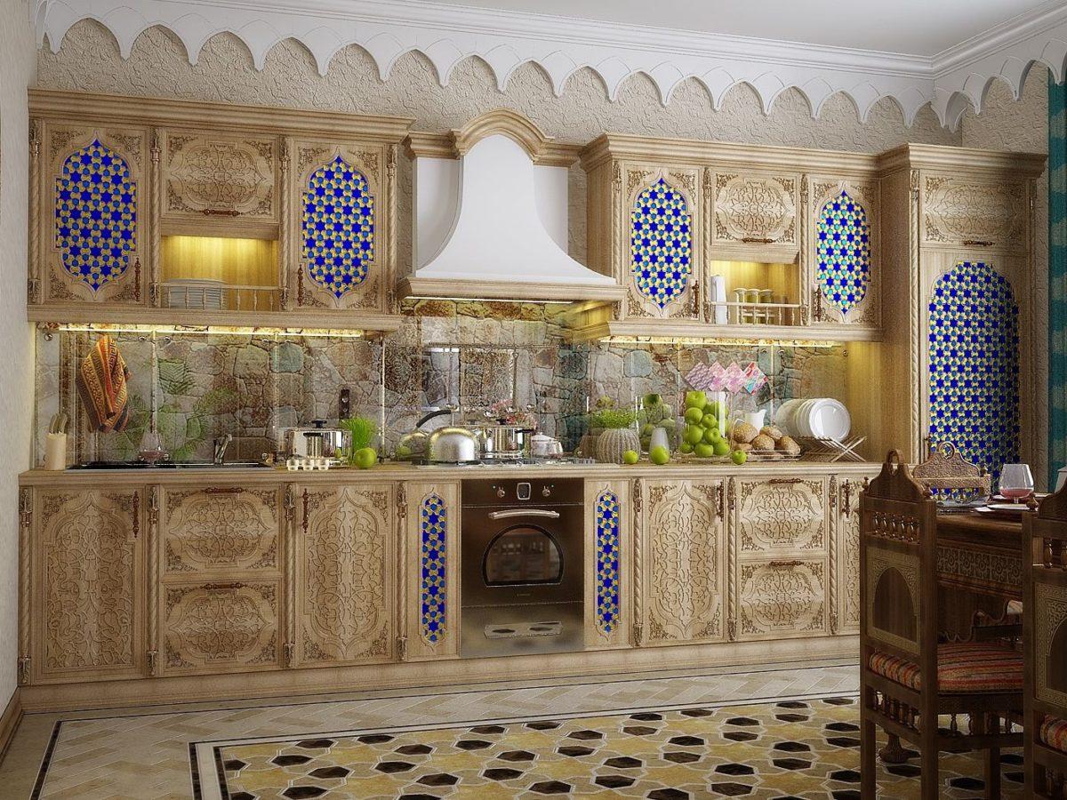 марокканский стиль на кухне