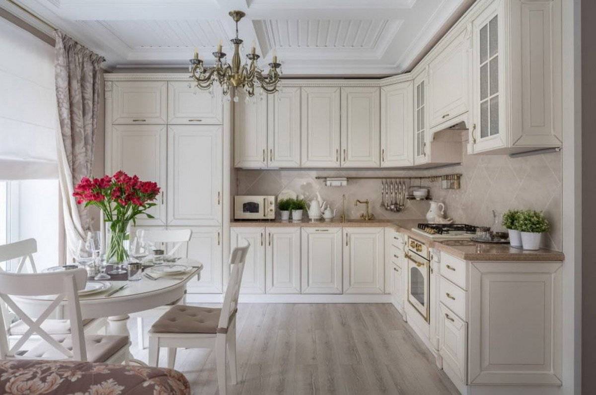 Кухня в классическом стиле — особенности стиля, варианты оформления и украшения кухни (100 фото)