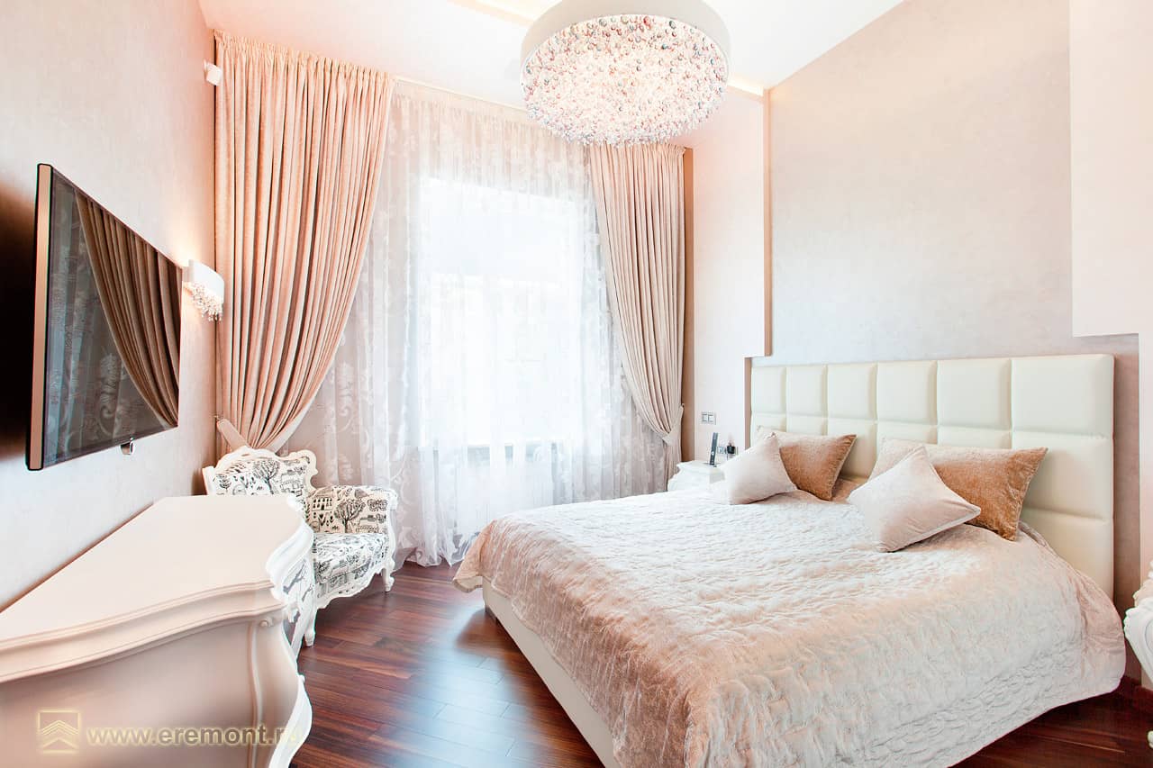 Белые шторы в спальню: 120 фото красивого дизайна. инструкция по выбору и сочетанию белых штор в интерьере