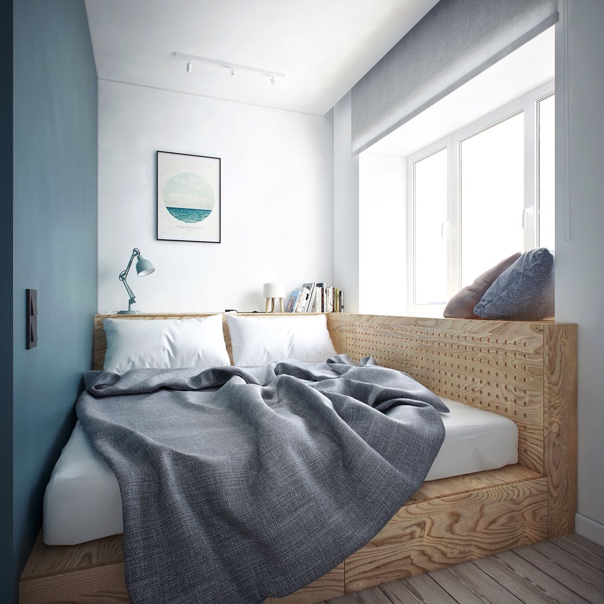 Кровать-подиум — 20 крутых примеров, которые прекрасно впишутся в интерьер