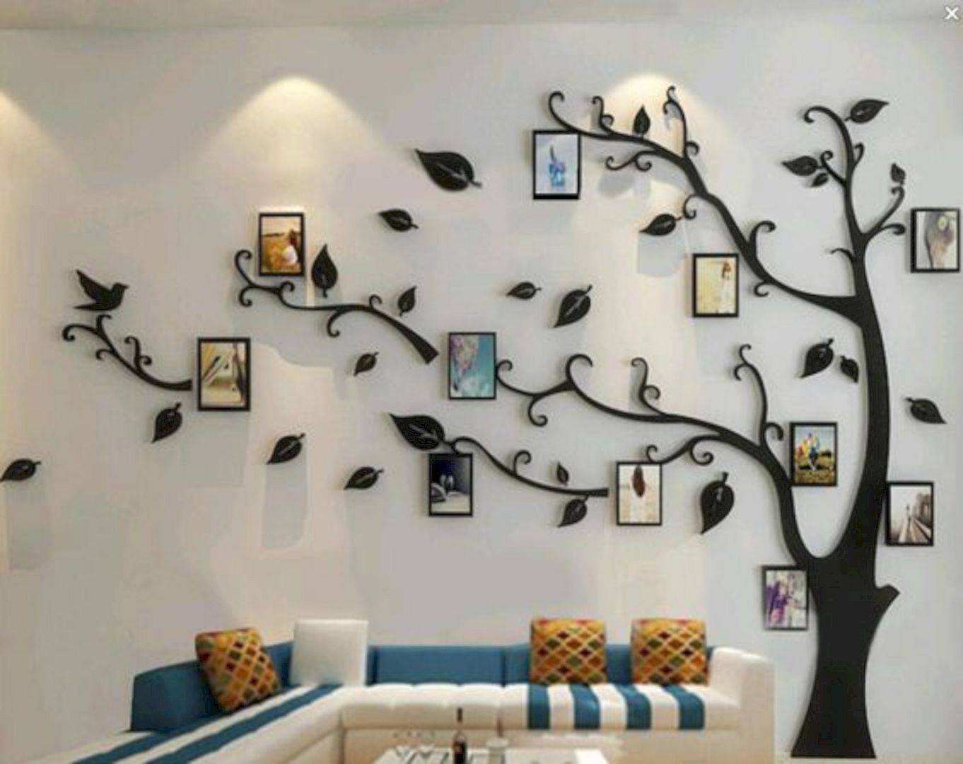 Декоративное дерево в интерьере - 75 фото вариантов дизайна | онлайн-журнал о ремонте и дизайне