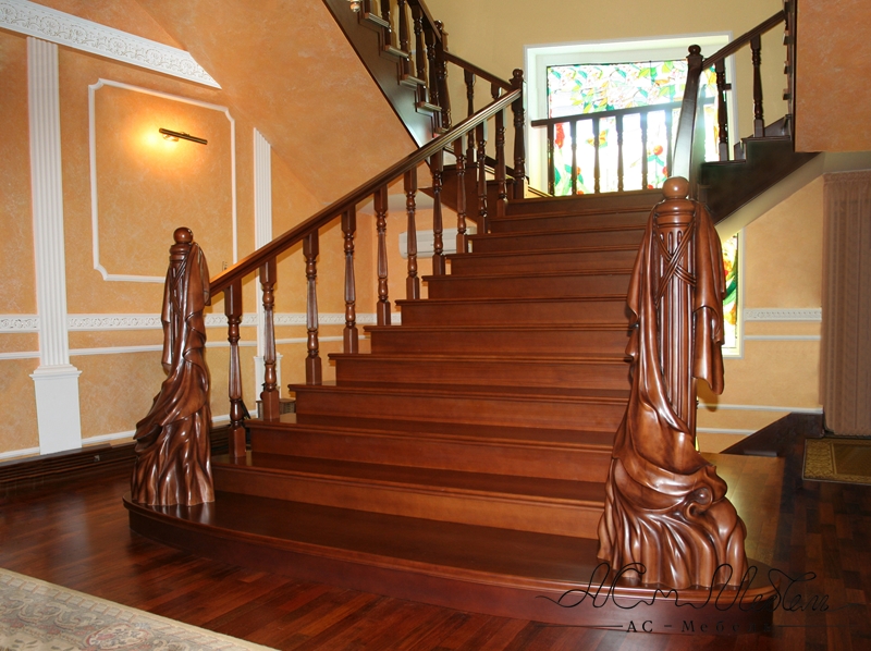 Лестницы из дуба: заказать ступени из массива, фото деревянных, элитные элементы из бука, изготовление комплектующих