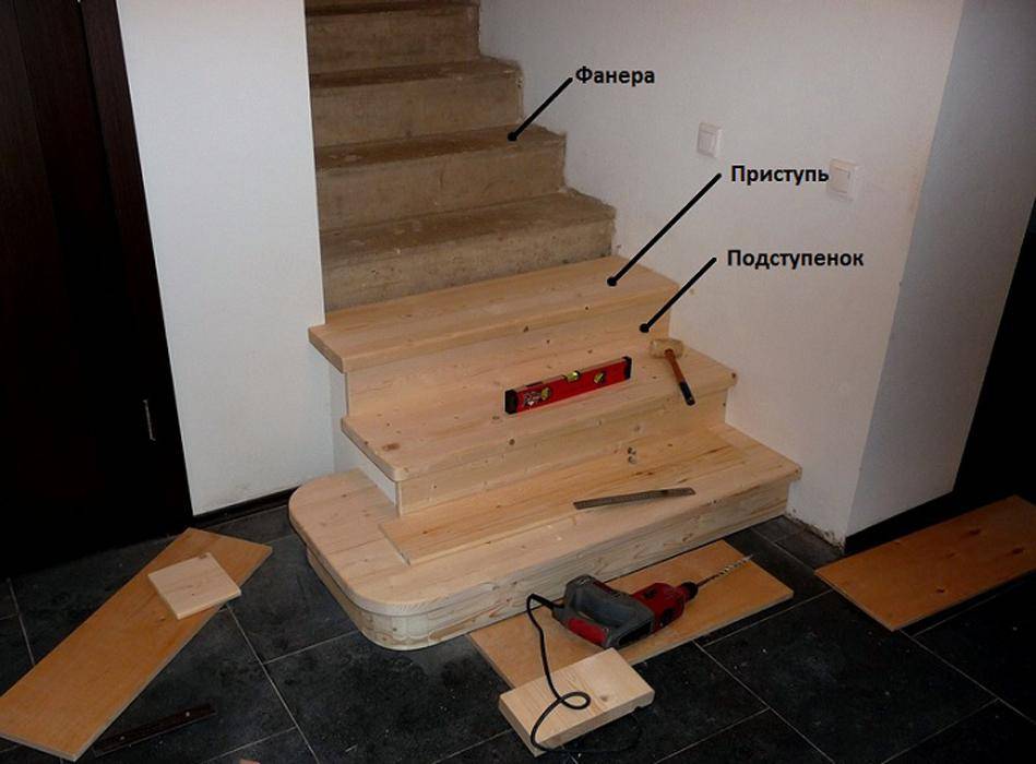Установка ступенек. Подступёнок лестницы 2 ступени. Ступени проступи подступенки. Ступени подступенки для лестницы. Облицовка бетонной лестницы деревом технология.