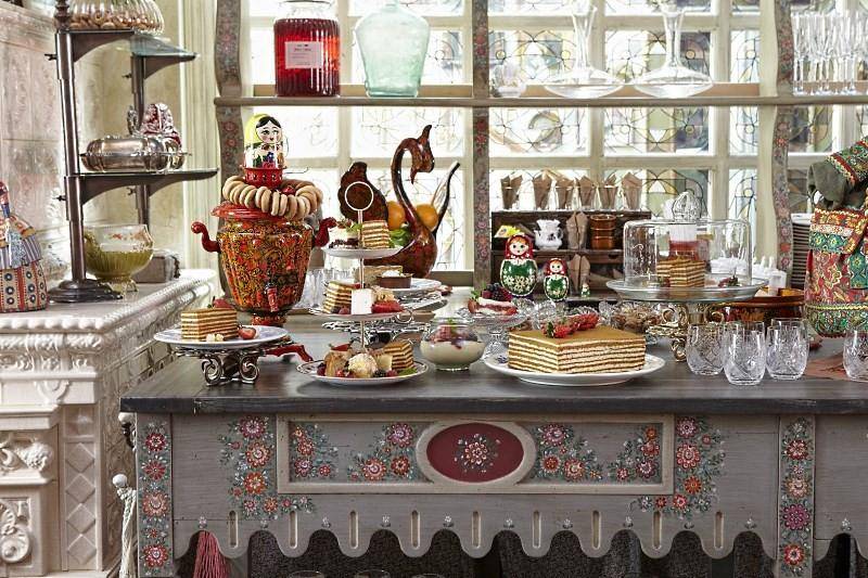 Кухня в русском стиле: топ-100 фото примеров дизайна