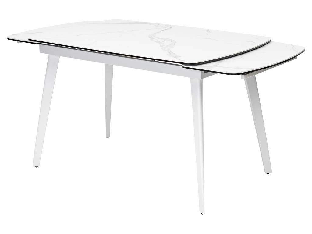 Белый стол: 135 фото практичных идей и вариантов применения стола белого цвета