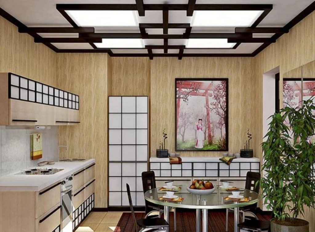 Самобытный дизайн с восточными акцентами: 88 лучших решений для кухни в японском стиле
