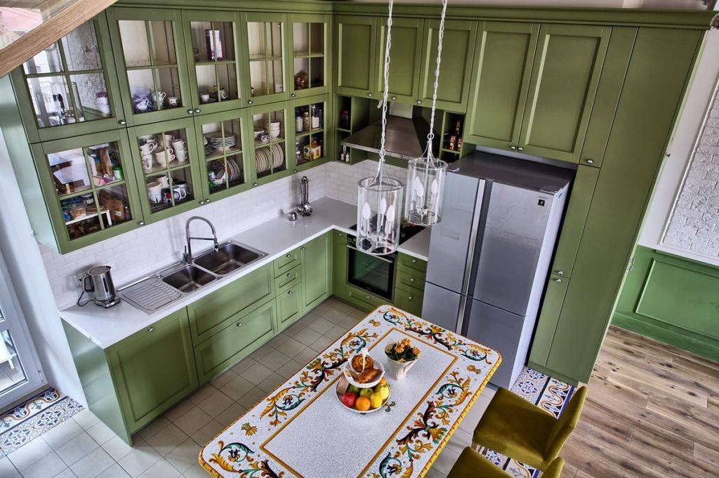 Зеленые кухни: 130 самых вдохновляющих примеров дизайна