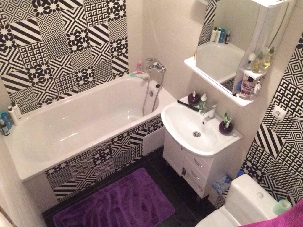 Ванная в хрущевке — 55 фото новинок дизайна маленькой ванной комнаты