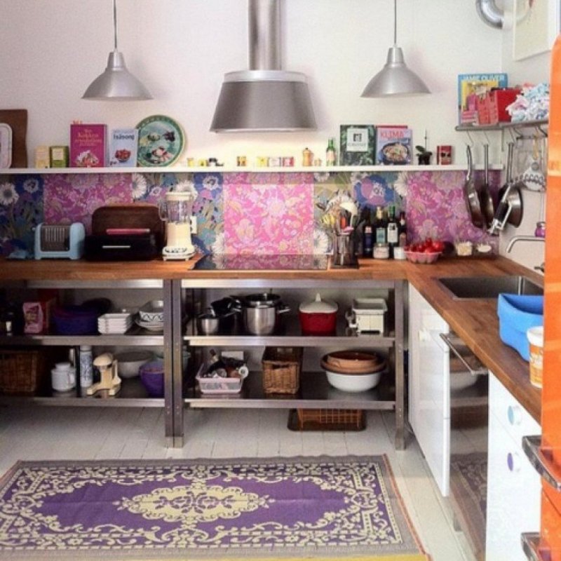 Бохо - стиль в интерьере кухни, террасы (фото) :: syl.ru