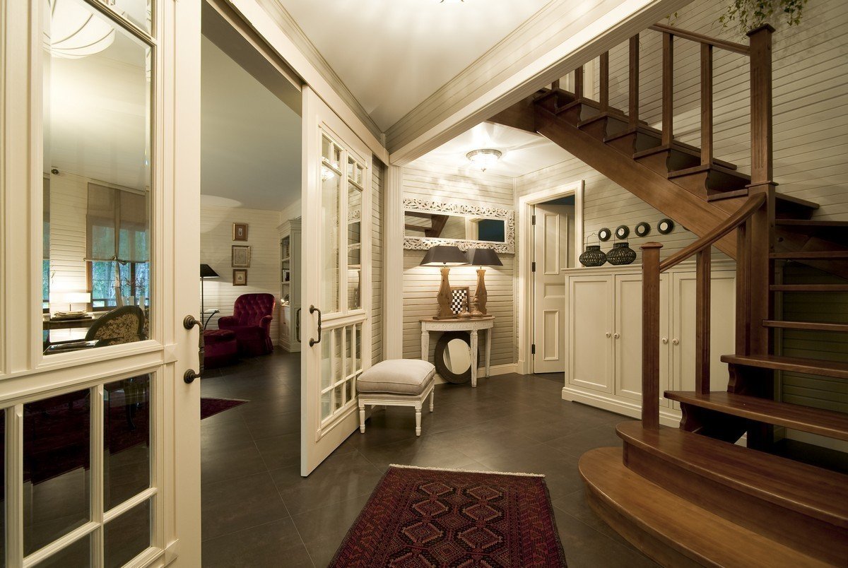 Декоративная лестница в интерьере квартиры и сада: 50 удачных примеров