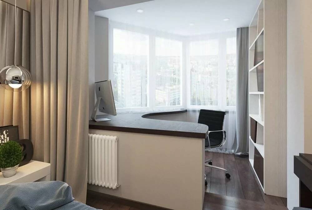 Дизайн объединение балкона с комнатой фото дизайн
