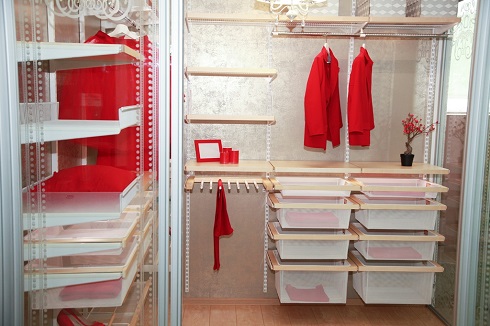 Системы хранения вещей для гардеробной — аристо, ларвидж, эльфа, сетчатые