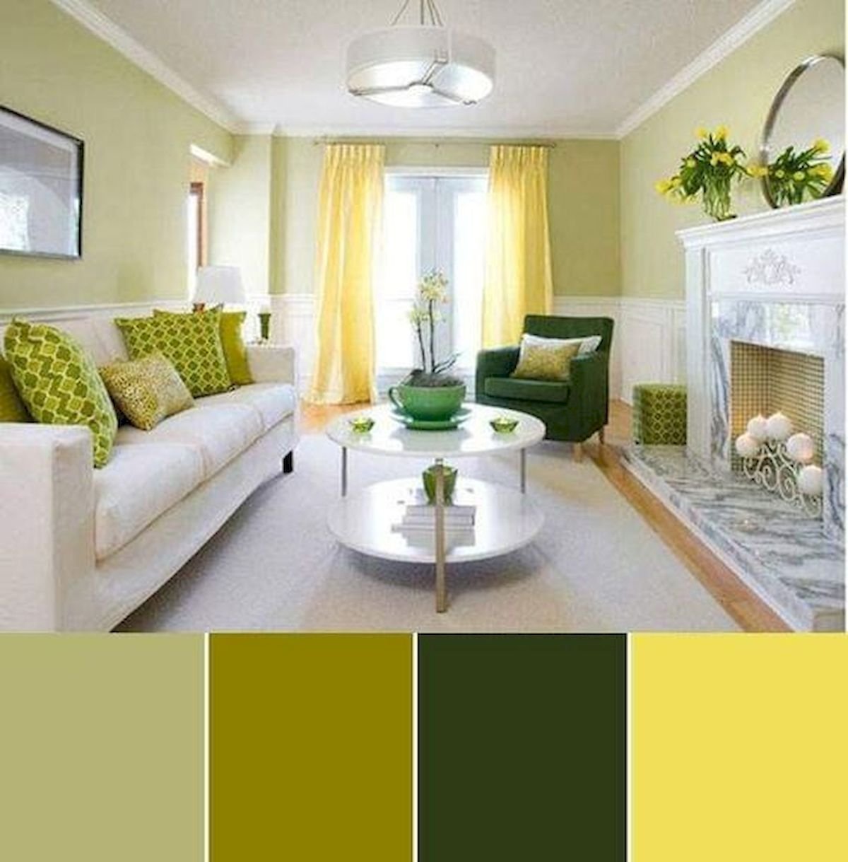 Сочетание цветов в интерьере по таблице: пол, потолок, стены, мебель, как подобрать цвет пола