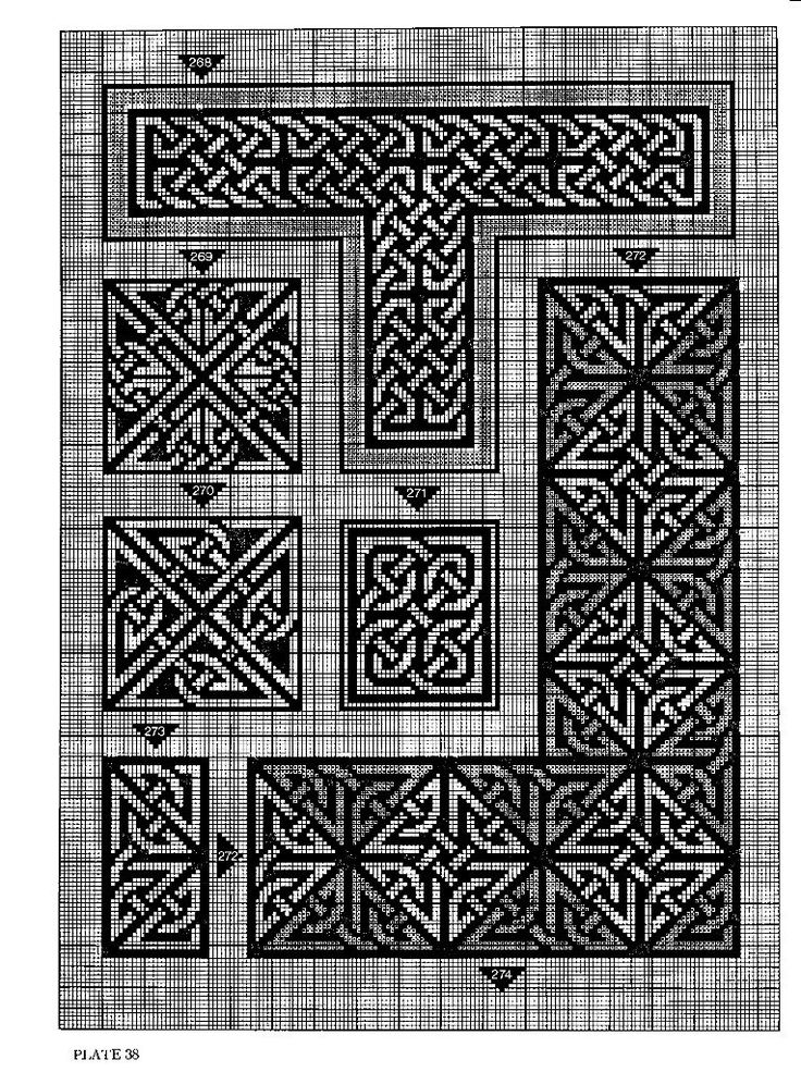 Узоры для вышивки бисером: схемы рун, люневильские орнаменты, мандалы, африканские мотивы