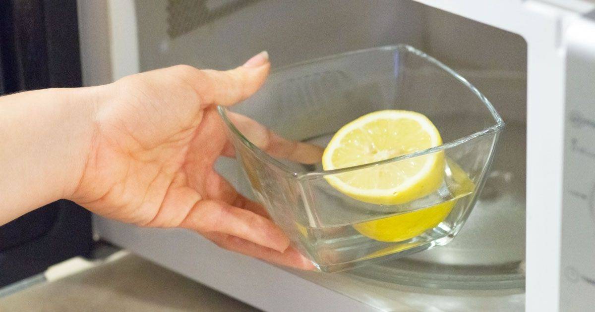 Как очистить микроволновку внутри - быстрый способ удалить жир и почистить микроволновую печь