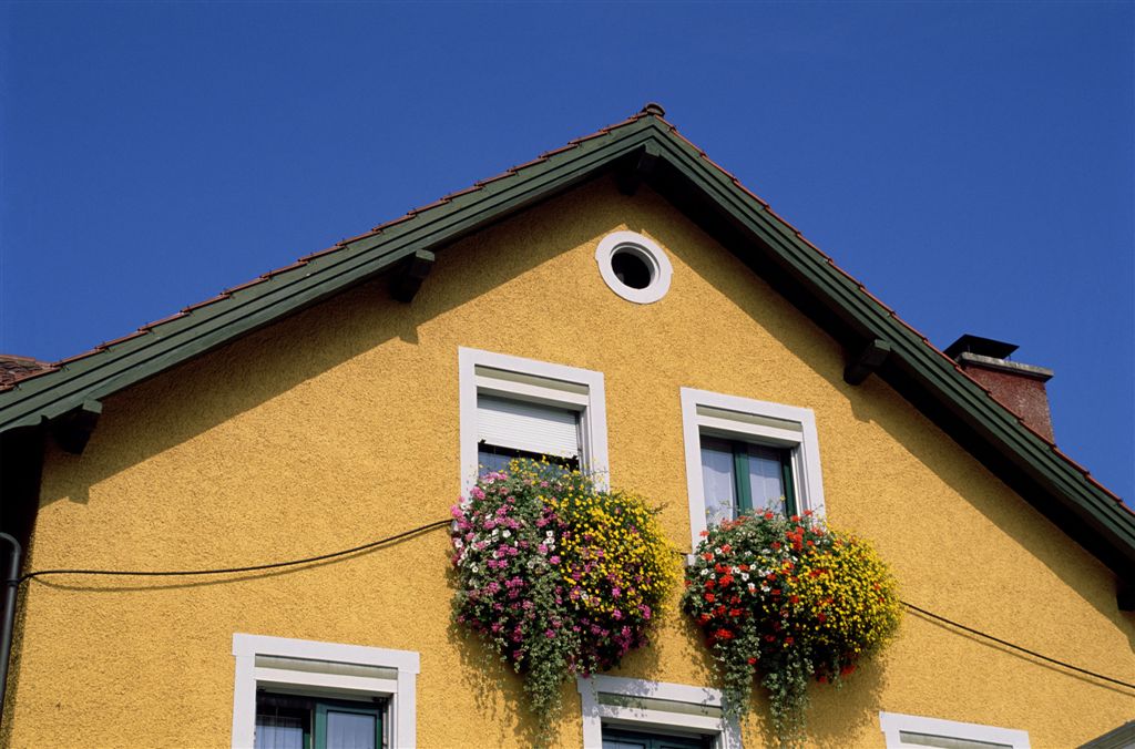 В какой цвет покрасить дом выбор краски и цветовой гаммы 25 фото