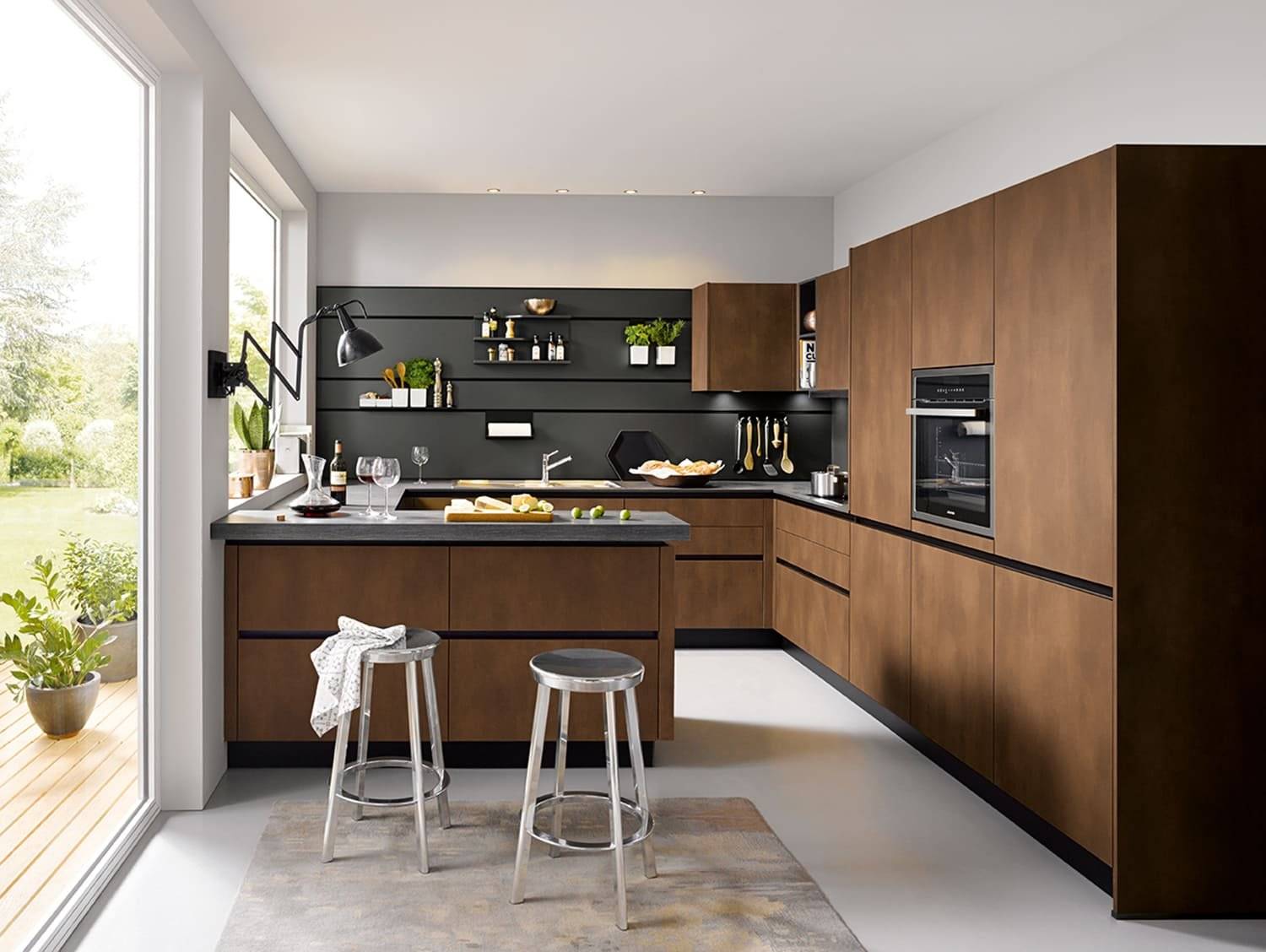 Дизайн кухни в частном доме + 125 фото новинок 2020 г.