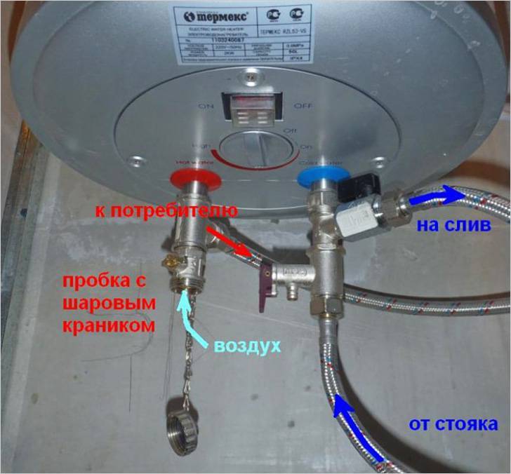 Как слить воду с водонагревателя: 7 этапов правильной технологии