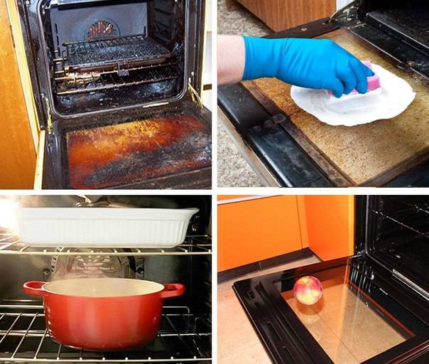 Как очистить плиту от жира и нагара в домашних условиях