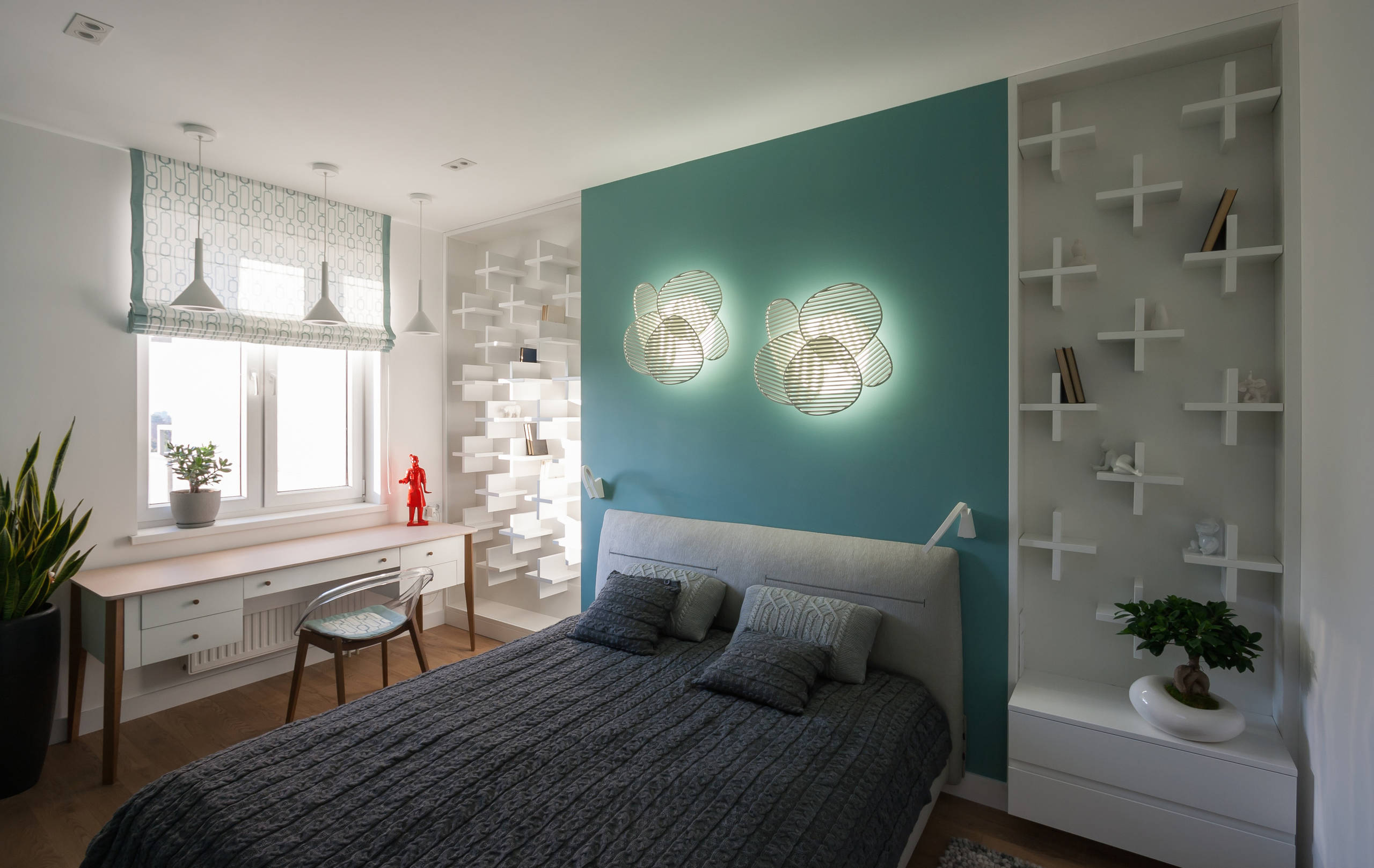 Идеи оформления стен в спальне: 130 лучших фото в интерьере