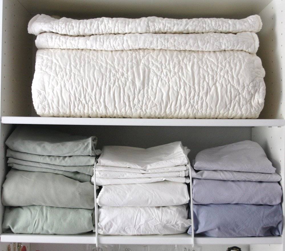 10 полезных советов по организации хранения домашнего текстиля