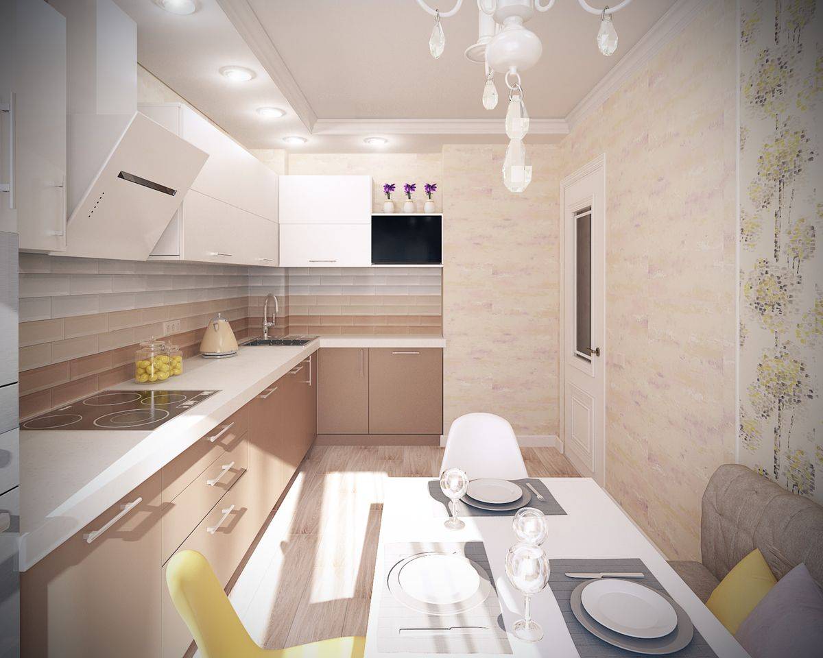 Дизайн интерьера кухни 12 кв. метров: современные идеи и новинки дизайна 2022 года