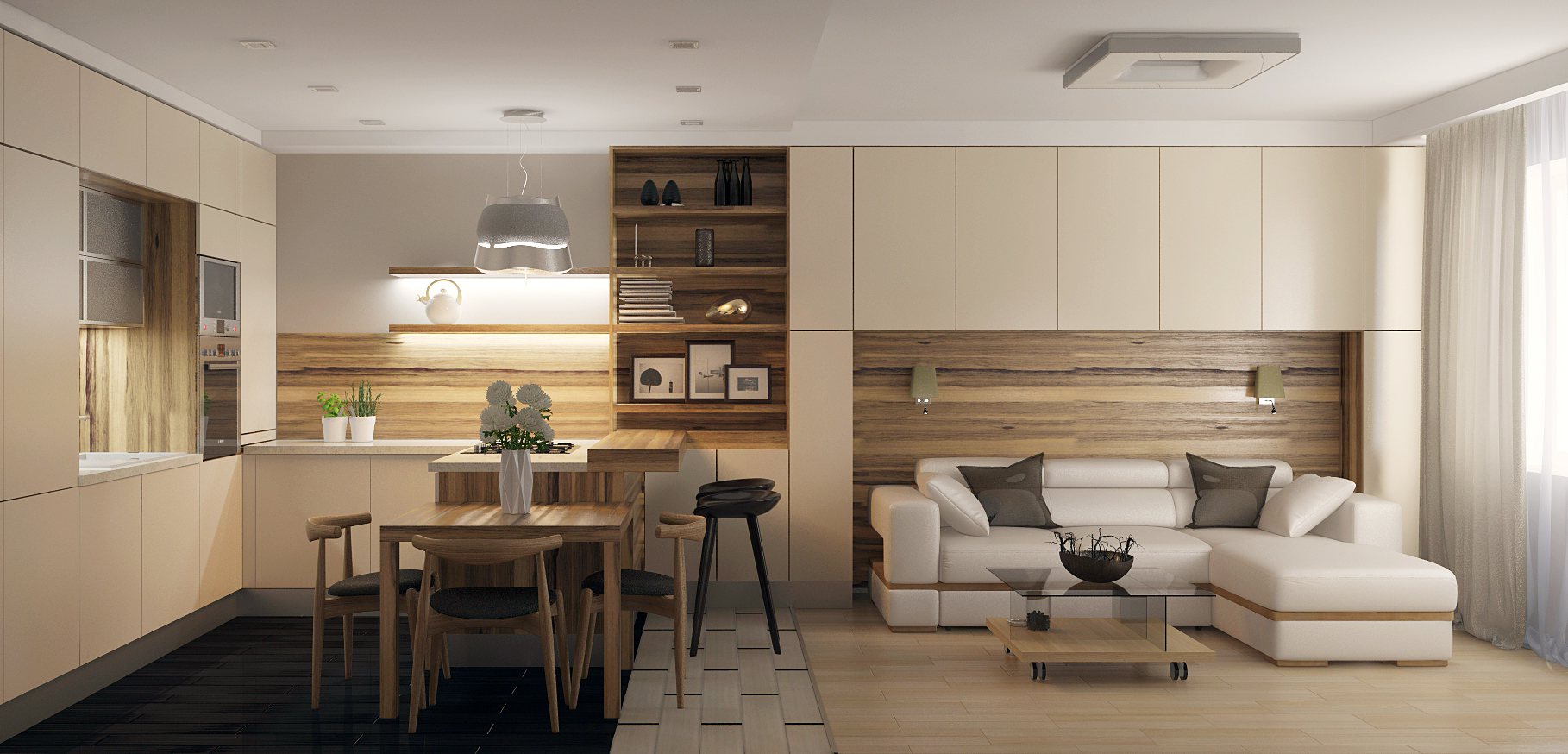 Интересный дизайн кухни-гостиной 20 кв. м: идеи, рекомендации и отзывы :: syl.ru