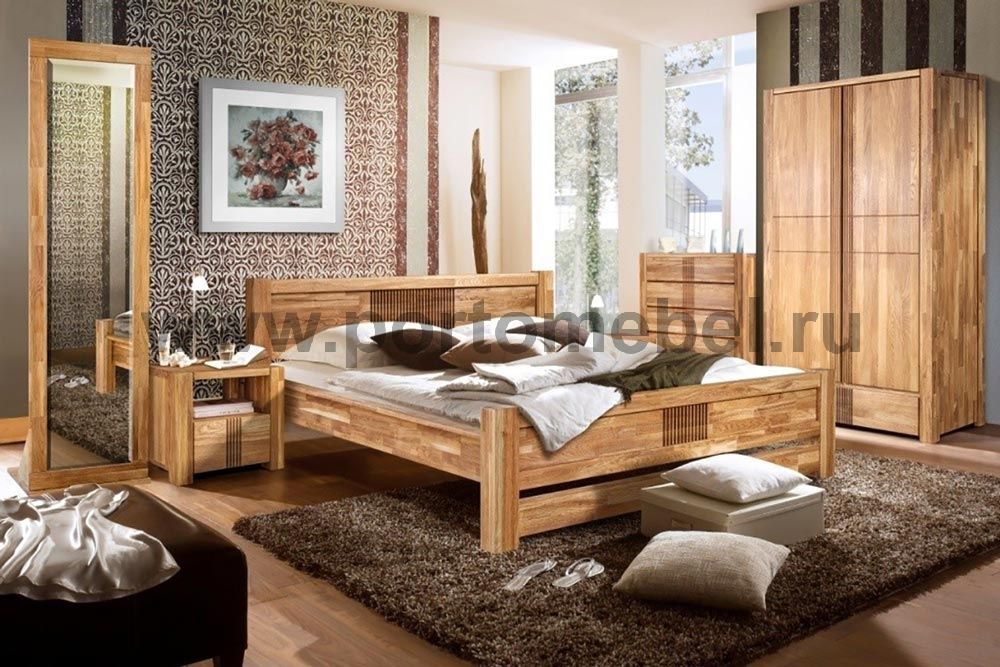Спальни из массива: дерево от производителя, мебельный гарнитур, недорогие из сосны и гевеи, малайзия и россия - mildhouse.ru