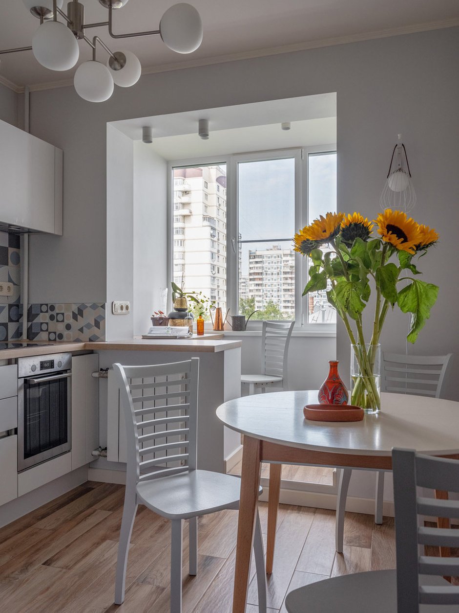 Объединение кухни с балконом – идеи дизайна и правила перепланировки
