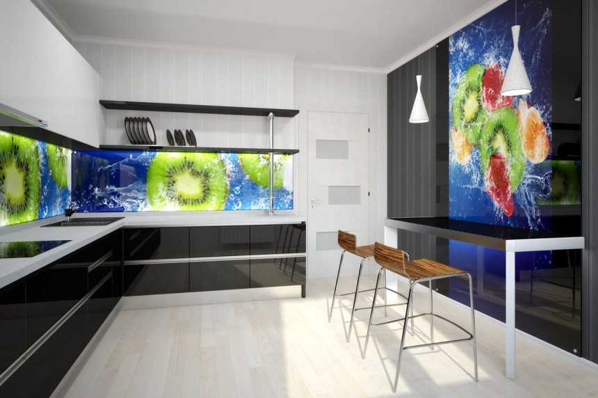 Кухня с панорамным окном: от зонирования до планировки