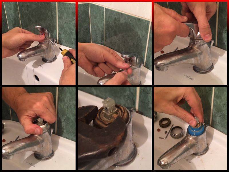 Самостоятельный ремонт однорычажного смесителя для кухни и ванной, как разобрать