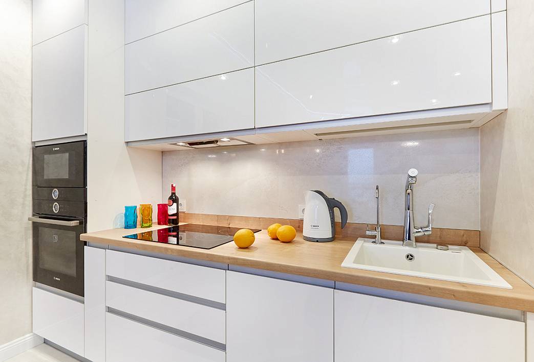 Кухня без ручек – 6 решений для современных интерьеров