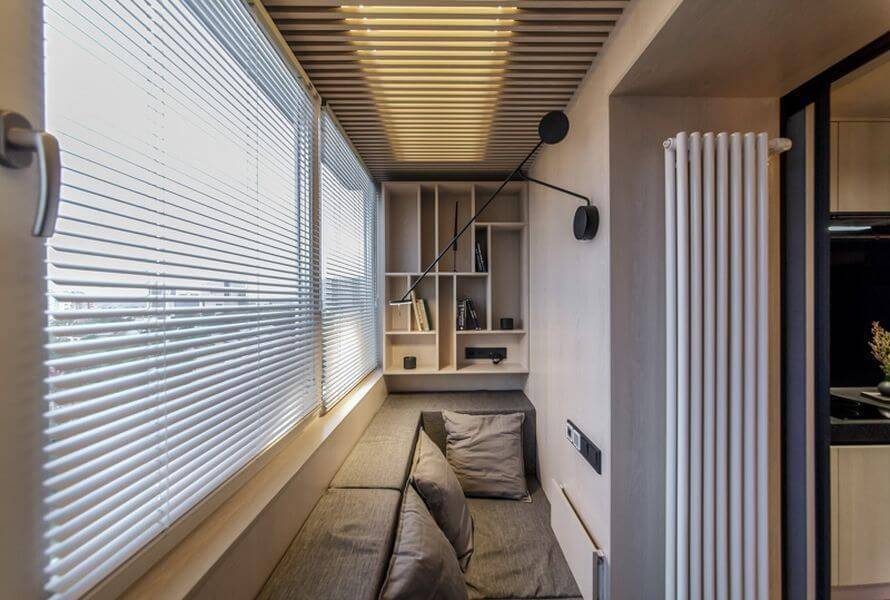 Вынос батареи или радиатора на балкон: делаем дополнительную комнату в квартире