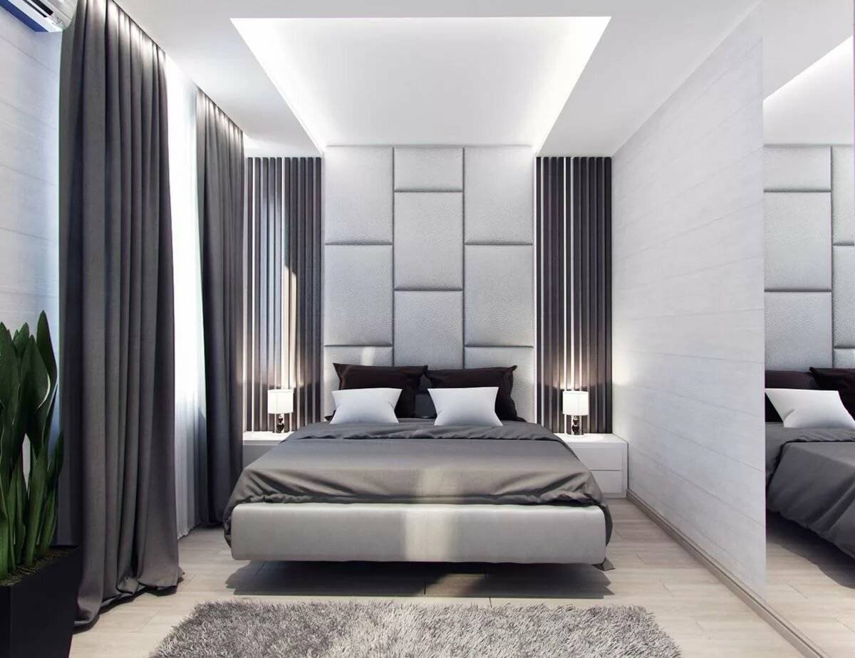 Спальня в стиле хай-тек (hi-tech) — все тонкости оформления и сочетания дизайна (200 фото)