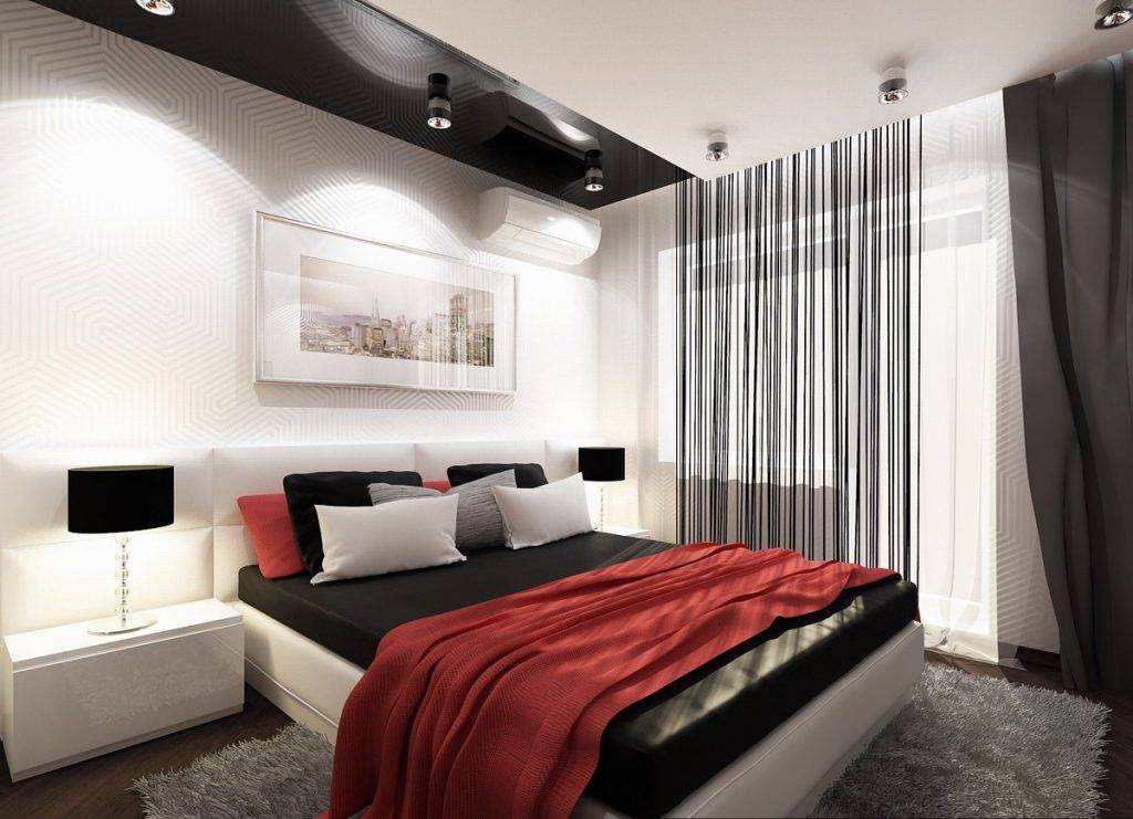 Спальня в стиле хай тек - 86 фото ярких идей стильного интерьера