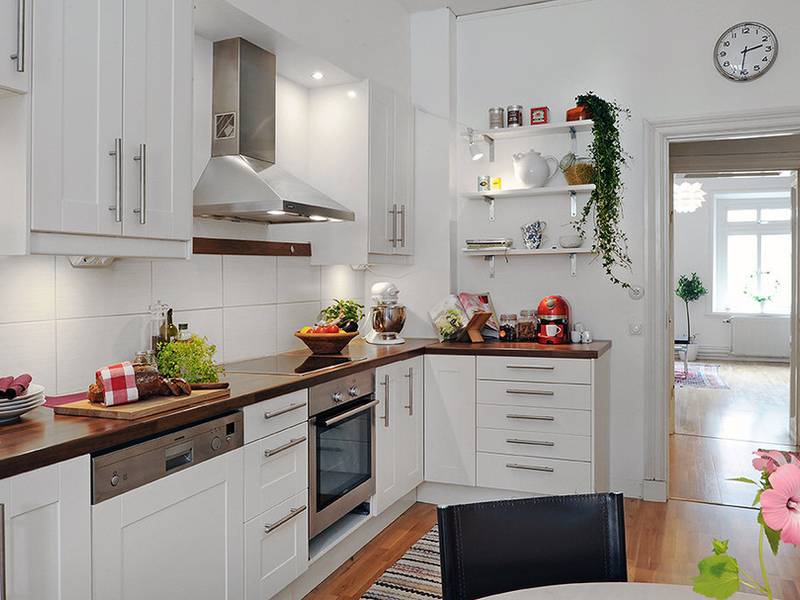 Дизайн кухни 7 кв.м. (100 фото): идеи интерьеров, ремонт и отделка