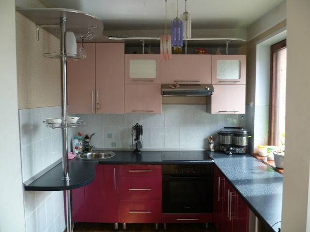 Дизайн маленькой кухни с газовой колонкой: угловая планировка с холодильником, ремонт и интерьер в хрущевке, кухонный гарнитур для 5м2