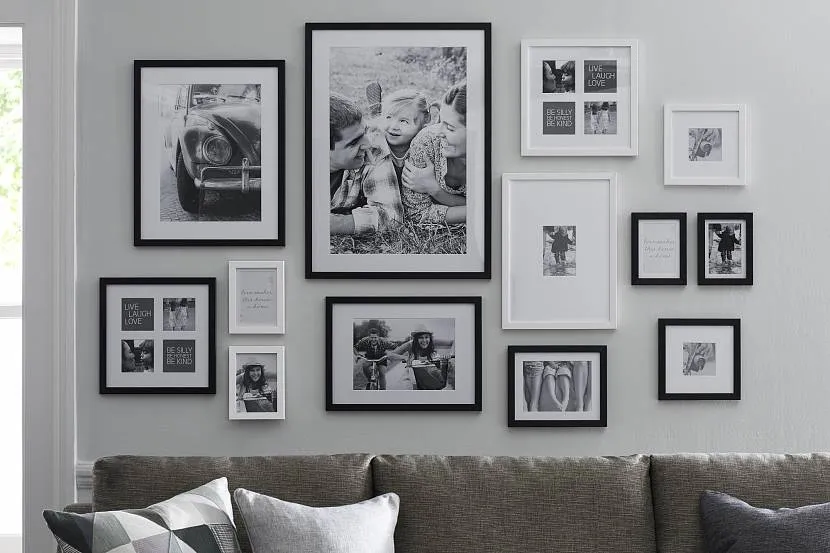 Картины на стену черно белые фото