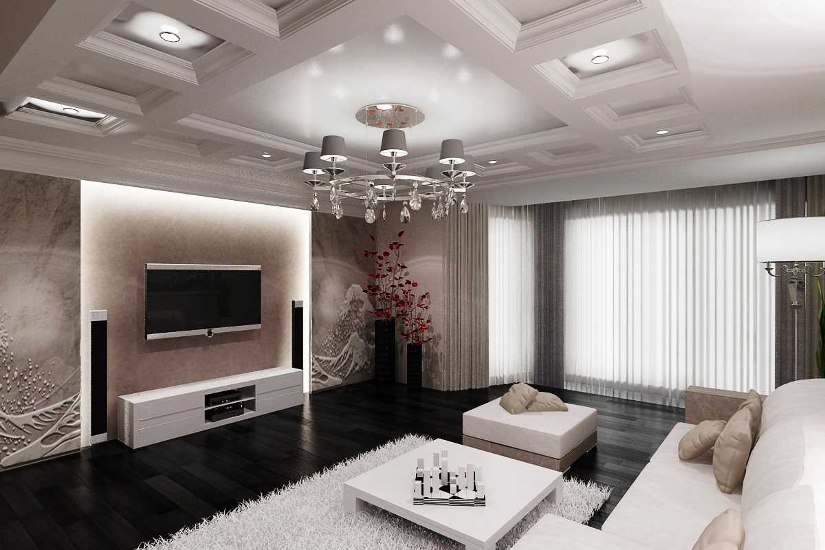 простой стильный дизайн комнаты
