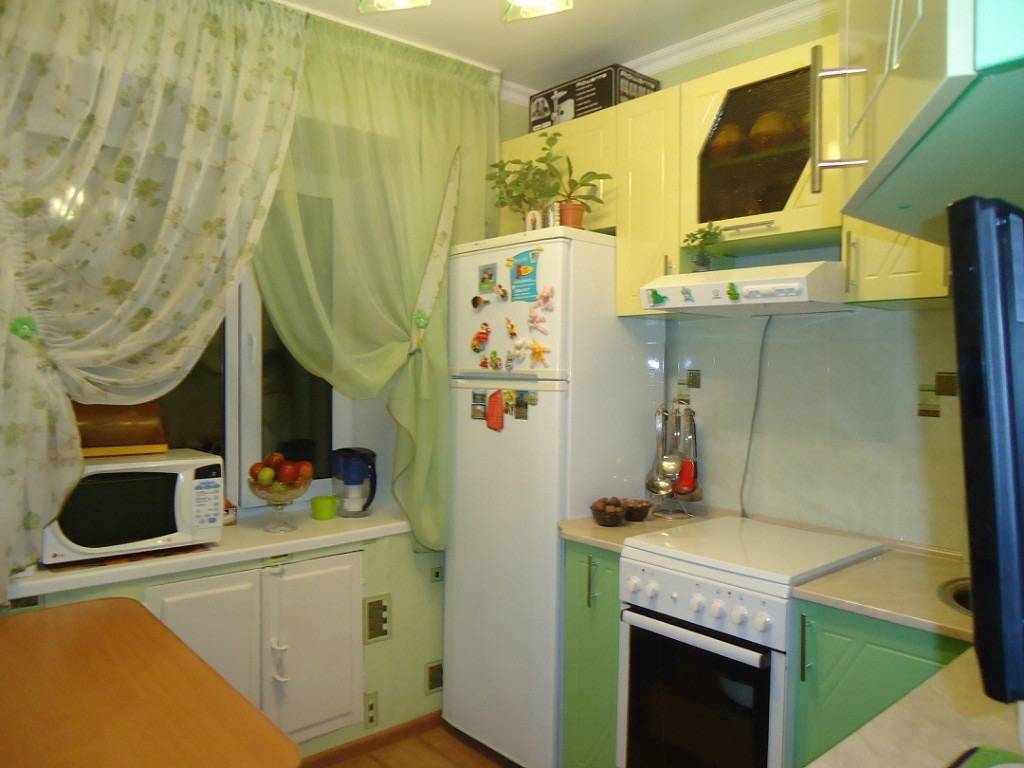 уютная кухня в хрущевке